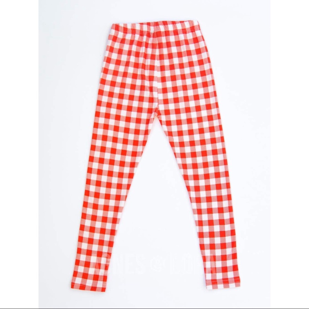 Agnes & Dora KIDS Leggings Red Gingham New